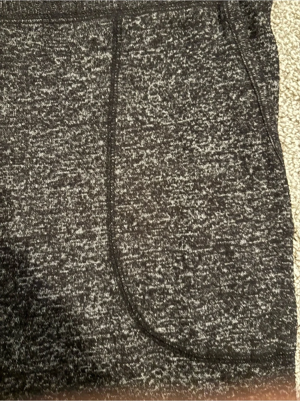 Old Navy Women’s Black Heather Jogger Pajamas